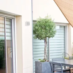   Rábalux 7477 Balimo kültéri fali lámpa, fehér, 12W, 560lm