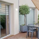 Rábalux 7479 Balimo kültéri fali lámpa, mozgásérzékelő, fehér, 12W