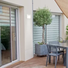   Rábalux 7479 Balimo kültéri fali lámpa, mozgásérzékelő, fehér, 12W