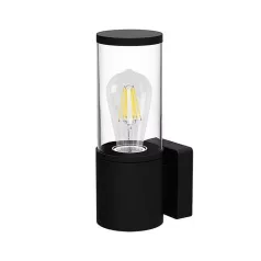   Rábalux 7502 Wellington kültéri fali lámpa, fekete, E27, 1x60W