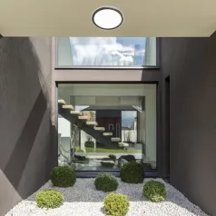   Rábalux 7774 Inverness kültéri WIFI mennyezeti lámpa, kerek, 15W