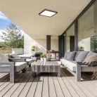 Rábalux 7775 Inverness kültéri WIFI mennyezeti lámpa, szögletes, 15W