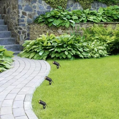 Rábalux 7814 Krobia kültéri spotlámpa, fekete, GU10, 4W, IP65