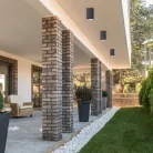 Rábalux 7820 Zombor kültéri mennyezeti lámpa, szögletes, antratic, GU10, 35W