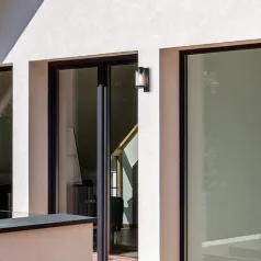   Rábalux 7892 Silistra kültéri fali lámpa, szenzor, antracit, E27, 1X60W