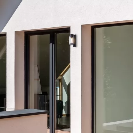 Rábalux 7892 Silistra kültéri fali lámpa, szenzor, antracit, E27, 1X60W