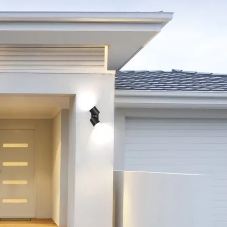 Rábalux 7904 Belfast kültéri fali lámpa, antracit, 12.9W