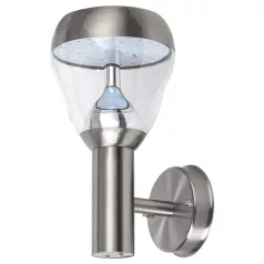   Rábalux 7919 Amalfi kültéri fali lámpa, szatén króm, 8W