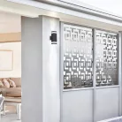 Rábalux 7956 Sintra kültéri fali lámpa, fekete, GU10, 2X25W