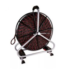   RUNPOTEC 101670 PE behúzókötél acél csévélődobbal 10mm 120m