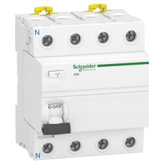   Schneider A9R50440 FI kapcsoló 4P/ 40A / 30mA/ AC Acti9 iID K