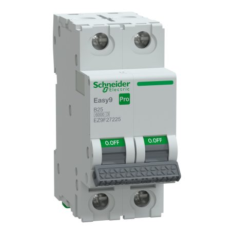 Schneider EZ9F27225 EASY9 PRO kismegszakító 2P/B/25A 6kA