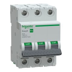 Schneider EZ9F27325 EASY9 PRO kismegszakító 3P/B/25A 6kA