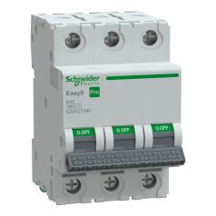Schneider EZ9F27340 EASY9 PRO kismegszakító 3P/B/40A 6kA