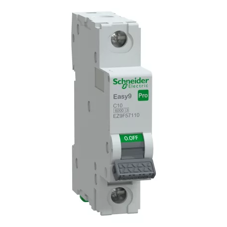 Schneider EZ9F57110 EASY9 PRO kismegszakító 1P/C/10A 6kA