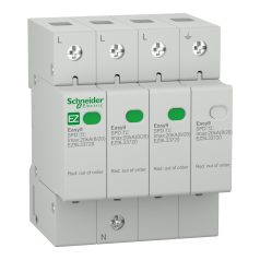   Schneider EZ9L33720 EASY9 PRO Túlfeszültség-korlátozó T2 20kA 3P+N