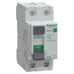   Schneider EZ9R49240 EASY9 PRO Áram-védőkapcsoló (FI-relé) 2P/40A 30mA A