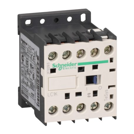 Schneider LC1K0610B7 Mágneskapcsoló 3P  20A 24V~ 400V  2,2kW 6A AC3  1záró