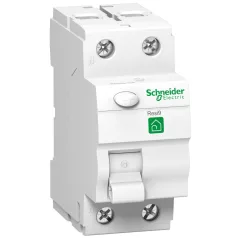   Schneider R9R11225  RESI9 áram-védőkapcsoló, AC osztály, 2P, 25A, 30mA