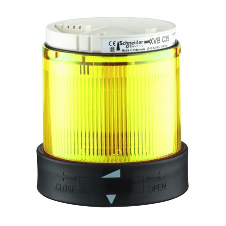 Schneider XVBC5M8 Harmony XVB Ø70 fényoszlop fénymodul, LED, villogó, sárga, 230VAC