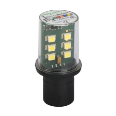 Schneider DL1BKB1 Harmony XVB kiegészítő, LED BA15d foglalathoz, villogó, 24 VAC/DC, fehér