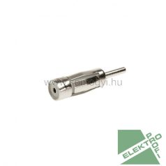   Somogyi Elektronic SAANTCS001 Autóantenna-csatlakozó átalakító ISO aljzat-DINdugó #