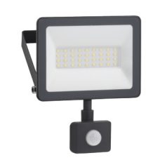   Schneider IMT47216 MUREVA LED reflektor, 20W, 2000lm, 4000K, IP44, mozgásérzékelővel, 230V