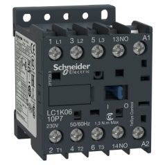   Schneider LC1K0610P5 Mágneskapcsoló, 6A, 1Z, 230V, AC, 50/60Hz