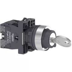   Schneider XA2EG33 Harmony Easy Series  Ø22 Kulcsos választókapcsoló 3 állású, 2NO