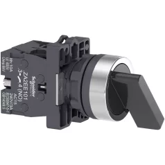   Schneider XA2EJ33 Harmony Easy Series  Ø22 Választókapcsoló, 3 állású, 2NO