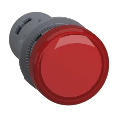   Schneider XA2EVF4LC Harmony Easy Series  Ø22 LED jelzőlámpa, 110V AC, piros
