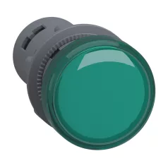   Schneider XA2EVM3LC Harmony Easy Series  Ø22 LED jelzőlámpa, 220…230V AC, zöld