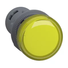   Schneider XA2EVQ8LC Harmony Easy Series  Ø22 LED jelzőlámpa, 380…400V AC, sárga