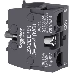   Schneider ZA2EE101 Harmony Easy Series  Ø22 Érintkező blokk, 1NO