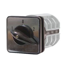   Tracon TKV-206/3 Választókapcsoló 2x3p 20A/400V 1-0-2 60°