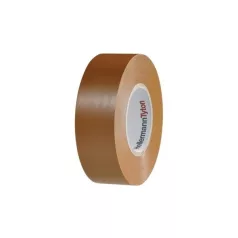   Tracon B20 Szigetelőszalag, barna 20m×18mm, PVC, 0-90°C, 40kV/mm
