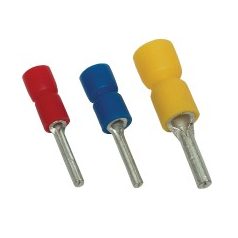   Tracon SCS Szigetelt csapos saru, ónozott elektrolitréz, sárga 6mm2, (l1=13mm, d1=3,5mm), PVC