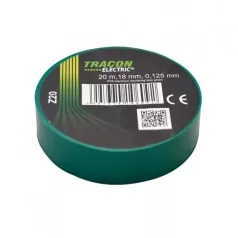 Tracon Z20 Szigetelő szalag 20m*19mm zöld