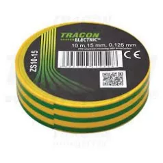 Tracon ZS10-15 Szigetelő szalag 10m*15mm z/s