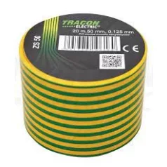 Tracon ZS50 Szigetelő szalag 20mx50mm z/s