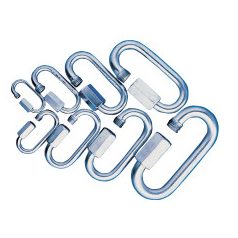 Tracon CSKARA7 Karabiner, csavaros, acél #