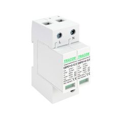  Tracon ESPD1+2-12.5-2P T1+T2 AC típusú túlfeszültség levezető cserélhető betéttel
