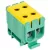 Tracon FLEAL-50/2ZS Főáramköri leágazó kapocs, sínre szerelhető, zöld/sárga