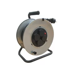 Tracon KD-6/40-A Kábeldobos hosszabbító, fémvázzal