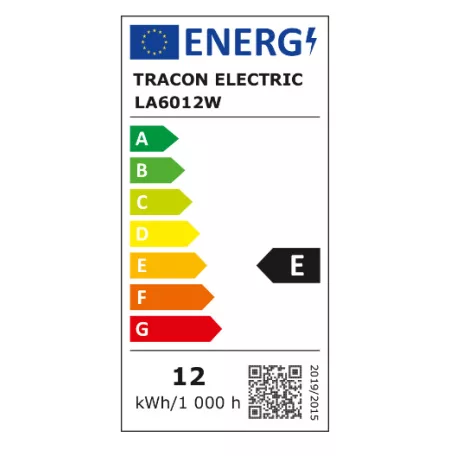 Tracon LA6012W Gömb burájú LED fényforrás