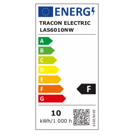 Tracon LAS6010NW Gömb burájú LED fényforrás SAMSUNG chippel