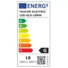 Tracon LED-DLS-18NW Kompakt beépíthető LED mélysugárzó SAMSUNG chippel