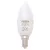 Tracon LGY8NW Gyertya burájú LED fényforrás, tejüveg