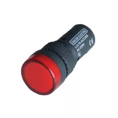 Tracon LJL16-DC230R LED-es jelzőlámpa, piros