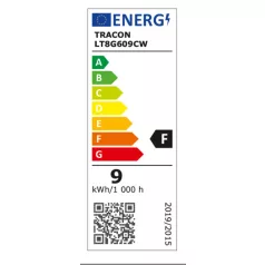 Tracon LT8G609CW Üveg LED világító cső, opál burás